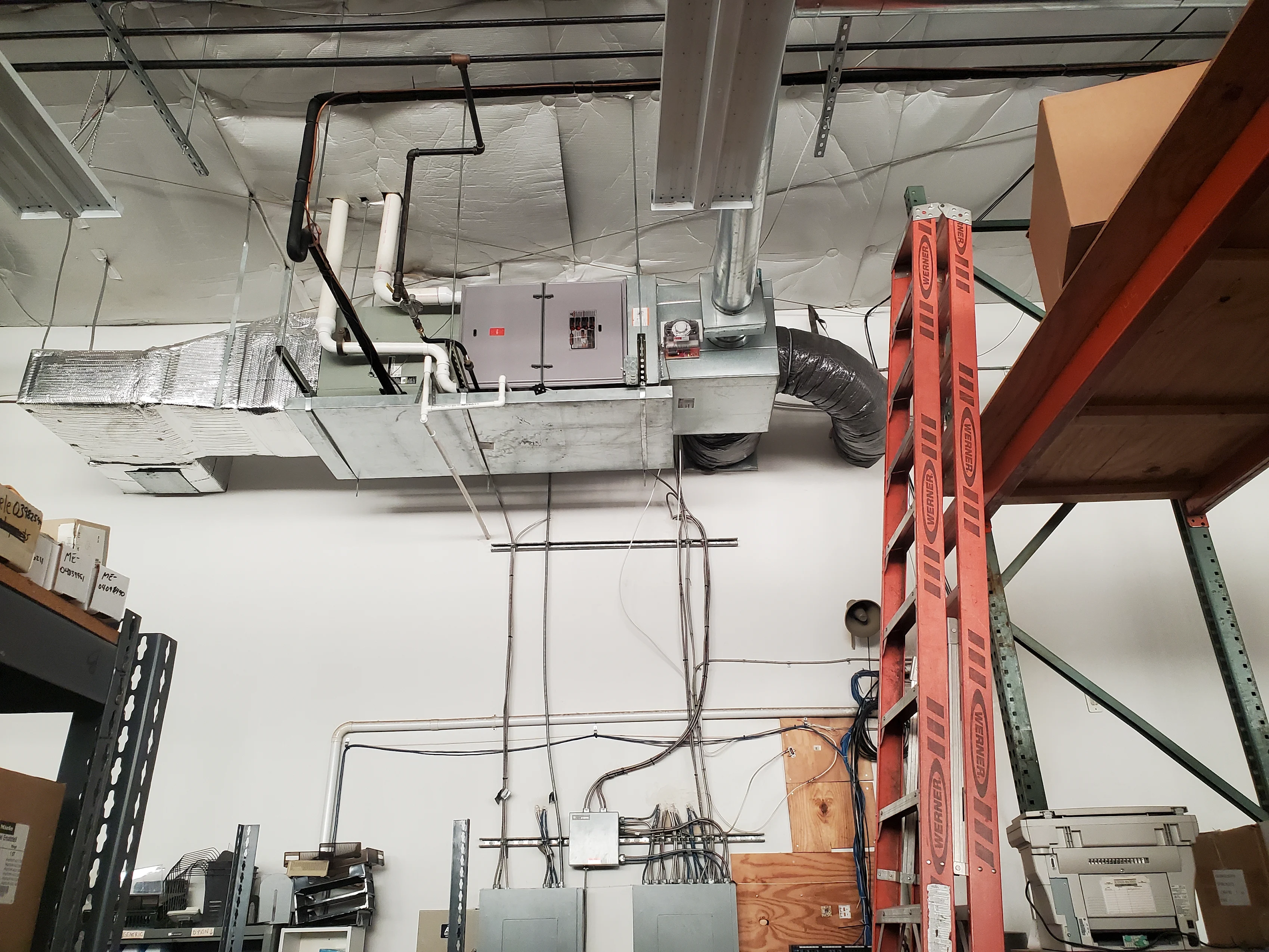 Furnace installation by Mechanical and Gas Services